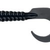 BBB 3" Curl Tail Grubs - Black