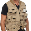 Convertible 24 Pocket Vest - Khaki