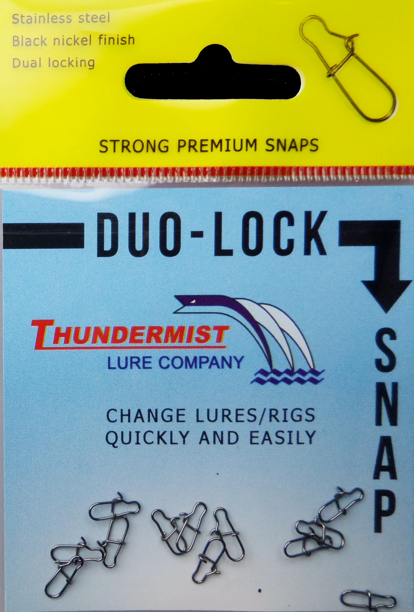 Thundermist Lures DLS-7 Duo Lock Snaps 4XL - Size 7 - 143 lbs