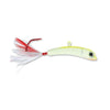 Lil' Foxee Jigging Minnow - Glow Chartreuse White