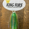 King Flies UV Trolling Flies - Green Banana UV