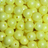 TroutBeads 10mm MottledBeads - Mottled Chartreuse Pearl