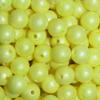 TroutBeads 8mm MottledBeads - Mottled Chartreuse Pearl
