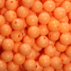 TroutBeads 10mm MottledBeads - Mottled Sun Orange