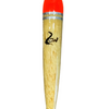 Coolwaters Slim Slip Balsa Wood Floats - Hot Orange