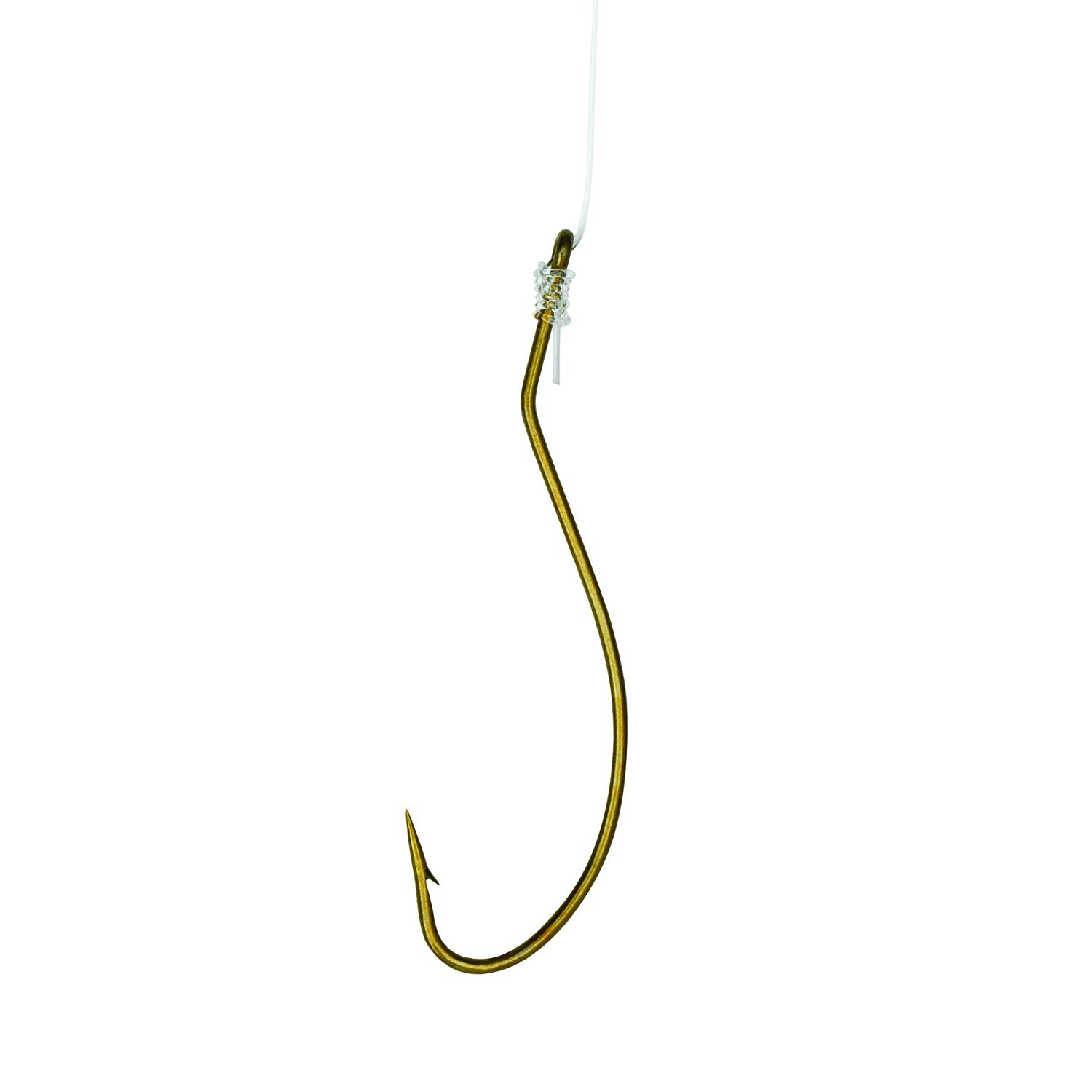 Eagle Claw 333-2 Live Minnow Fishing Hook, Bronze, One Size
