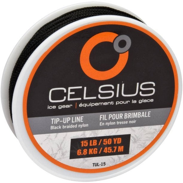 Celsius Tip Up Line, 15-Pounds, 50-Yards