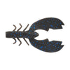 Berkley 4" Powerbait Maxscent Chigger Craw - Black Blue Fleck