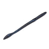 Strike King KVD Perfect Plastics Finesse Worm - 6.5" - Black Blue Swirl