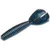 Strike King Rage Menace Grub - 3.5" - Black Blue Flake