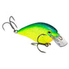Strike King KVD HC Square Bill Crankbait 1.5" - Chartreuse/Blue/Black Splatter