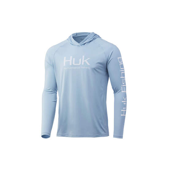 HUK Mens Pursuit Hoodie | Performance Long-Sleeve Shirt +30 UPF