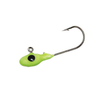 Crappie Pro Mo'Glo Jig Head - Chartreuse Glo