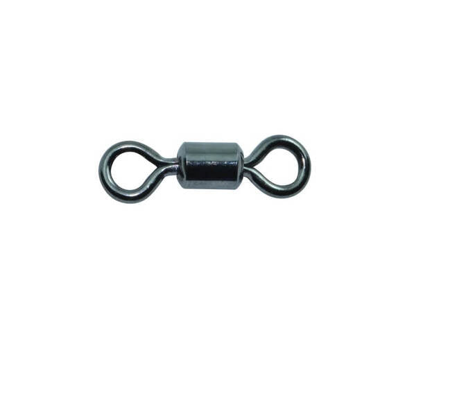 Spro Ball Bearing Swivel with Split Ring, Pack of 5 (Black, Size 0), Swivels  & Snaps -  Canada