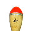 Coolwaters Slip Stub Balsa Wood Floats - Hot Orange