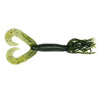 Gary Yamamoto 4" Double Tail Hula Grub - 194-Watermelon/Black Flake