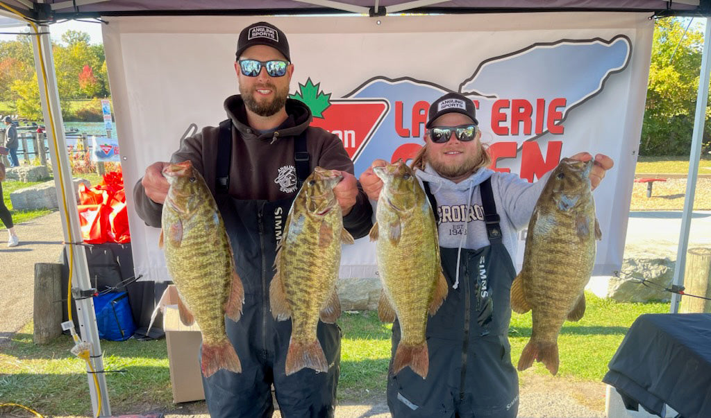 Angling Sports Places 6th in The Canadian Tire Lake Erie Open Bass Tournament!