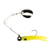 Johnson Beetle Spin Nickel Blade - Chartreuse Black Spots