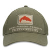 SIMMS TROUT ICON TRUCKER - RIFFLE GREEN