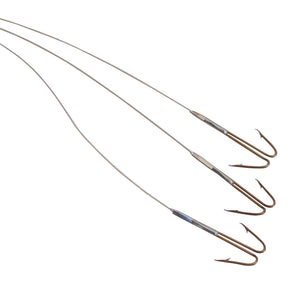 Compac Wire Snelled Gorge Hooks