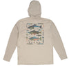 Simms Tech Hoody - Artist Series - Lunar Gray Char