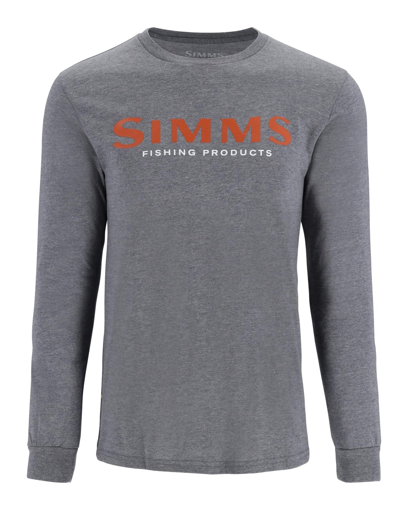 Simms Logo Longsleeve Shirt - Athletic Heather