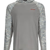 Simms M's Challenger Solar Hoody - Cinder/Ghost Camo Sterling