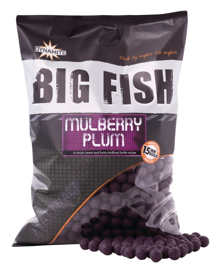 Dynamite Baits Big Fish Boilies 1.8kg - Mulberry Plum