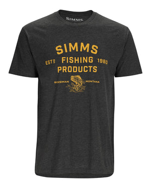Simms M's Stacked Logo Bass T-Shirt