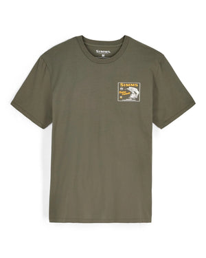 Simms Men's Locals Bass Shop T-Shirt - Loden