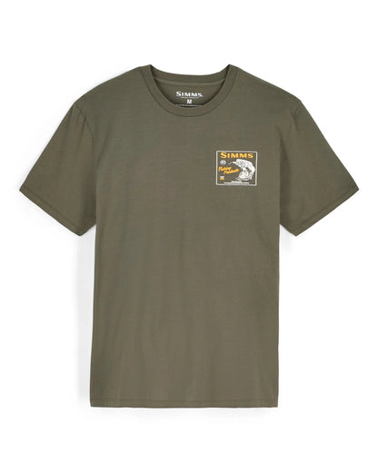 Simms Men's Locals Bass Shop T-Shirt - Loden
