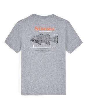 Simms Men's Bass Ruler T-Shirt