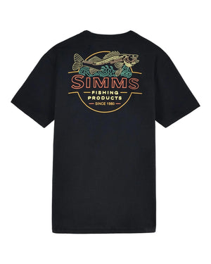 Simms Men's Neon Draft T-Shirt - Black