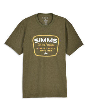 Simms Men's Stamp Lock T-Shirt - Military Heather