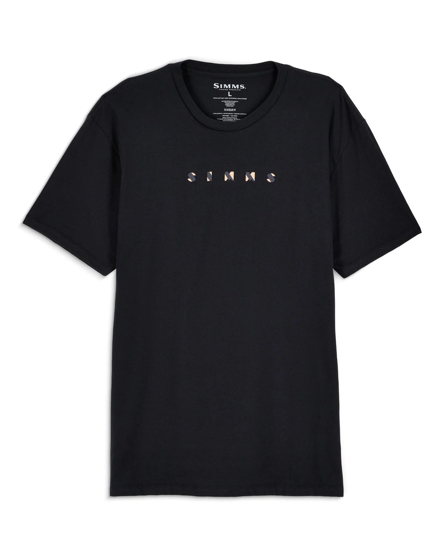 Simms Men's Chart T-Shirt - Black
