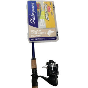 Shakespeare Catch More Fish 3 Walleye Spinning - 6'6" Medium 2pc