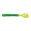 Bondy "D" Tail Worm 3.75" - Bluegrass / Chartreuse