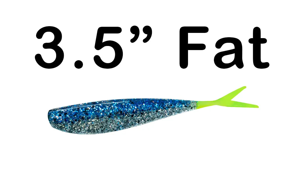 Lunker City 3.5" Fat Fin-S Fish