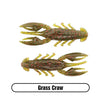 X Zone Scented Stealth Craw 2.5" (6 Pack) - Grass Craw