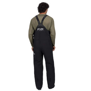 FXR Men's Vapor Pro Insulated Bib Pant - Black/Grey
