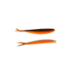 Bam Baits 4" Fork Tail - Black & Orange