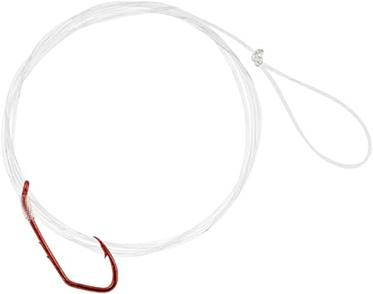 Matzuo All Purpose Baitholder Sickle Snell - Red Chrome