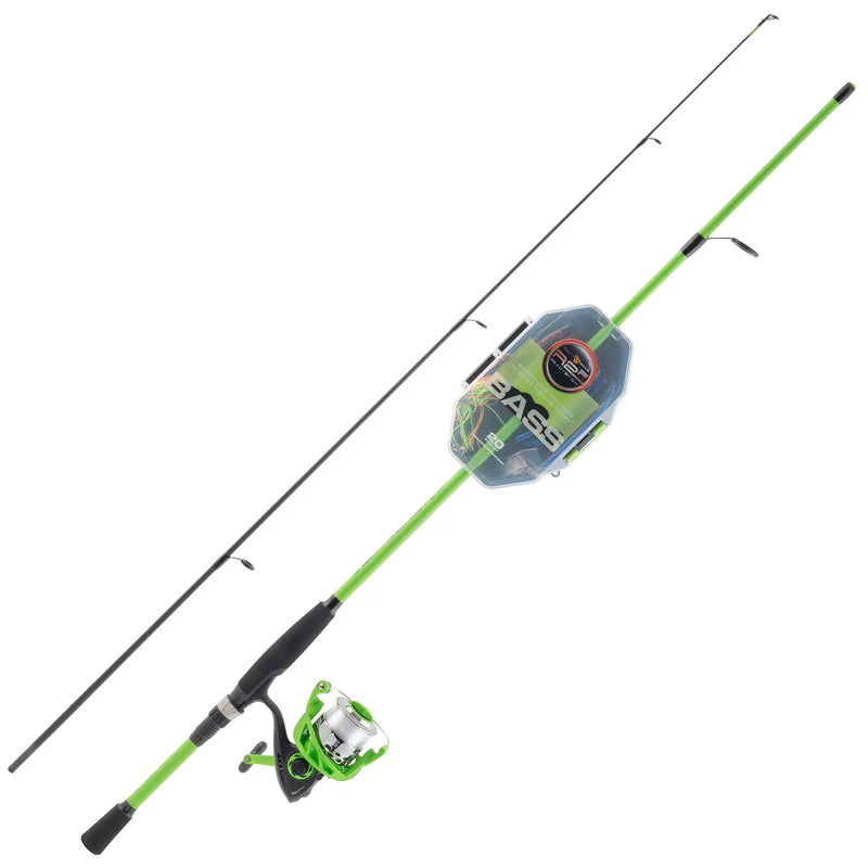 South Bend Ready 2 Fish Bass Spinning Combo - 6'6" Medium