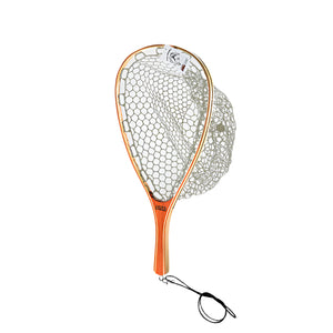 Lucky Strike Wooden Rubber Trout Net