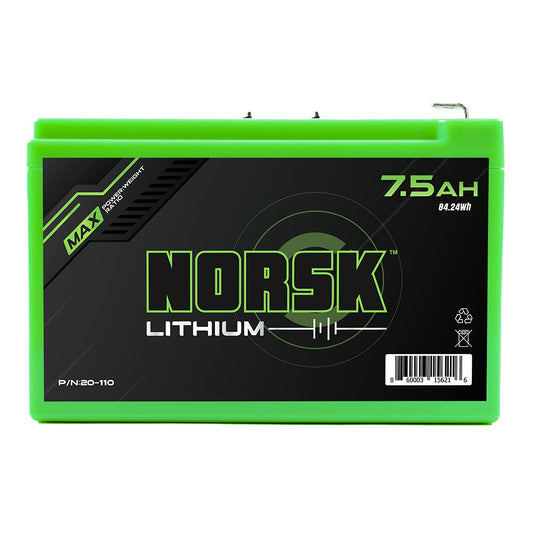 Norsk 7.5AH Lithium-Ion Battery