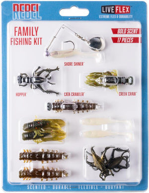 Rebel Live Flex Family Fishing Kit