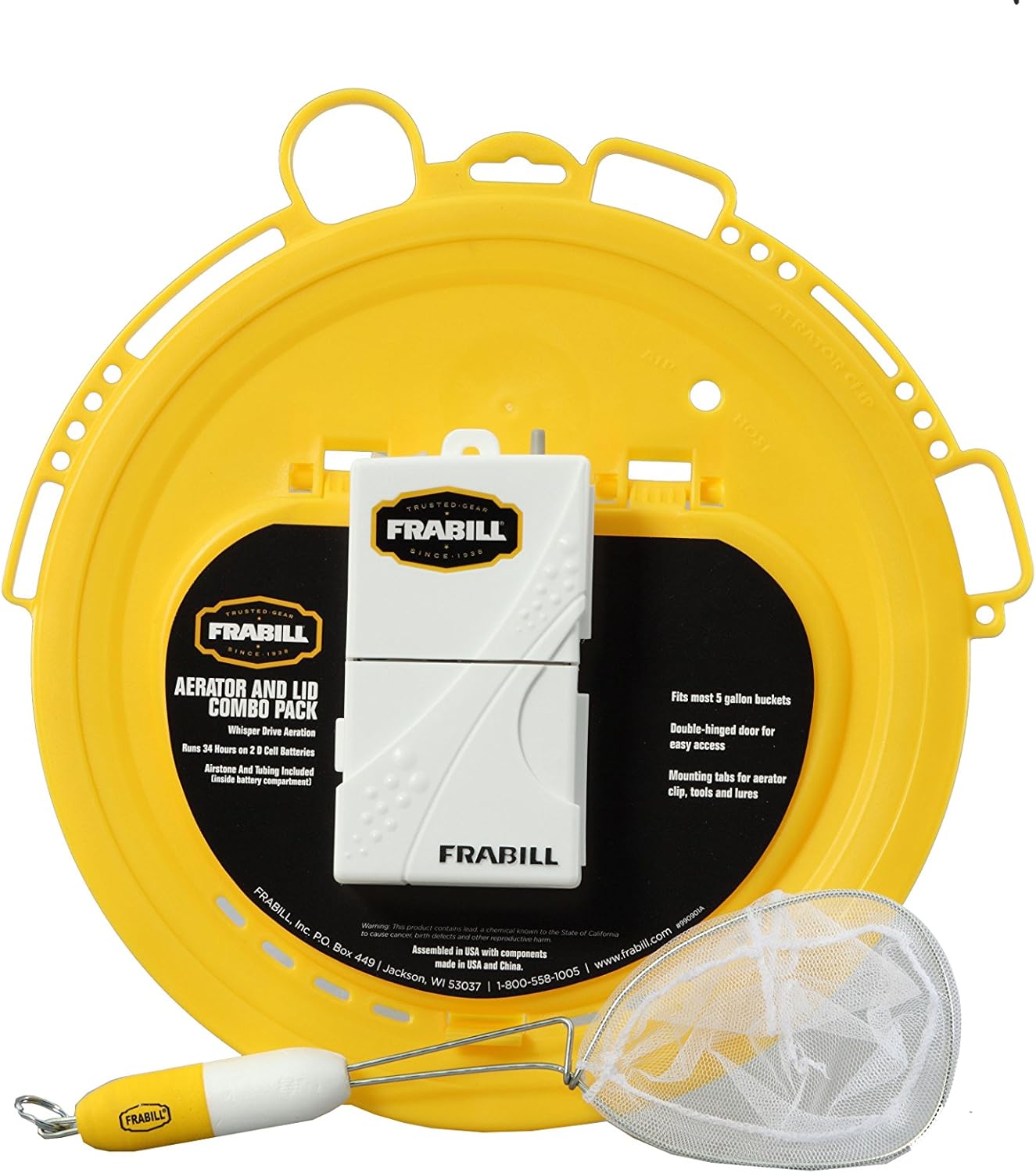Frabill Aerator Lid Combo Pack