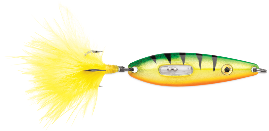 VMC Rattle Spoon - 1/8 oz / Glow Gold Fish