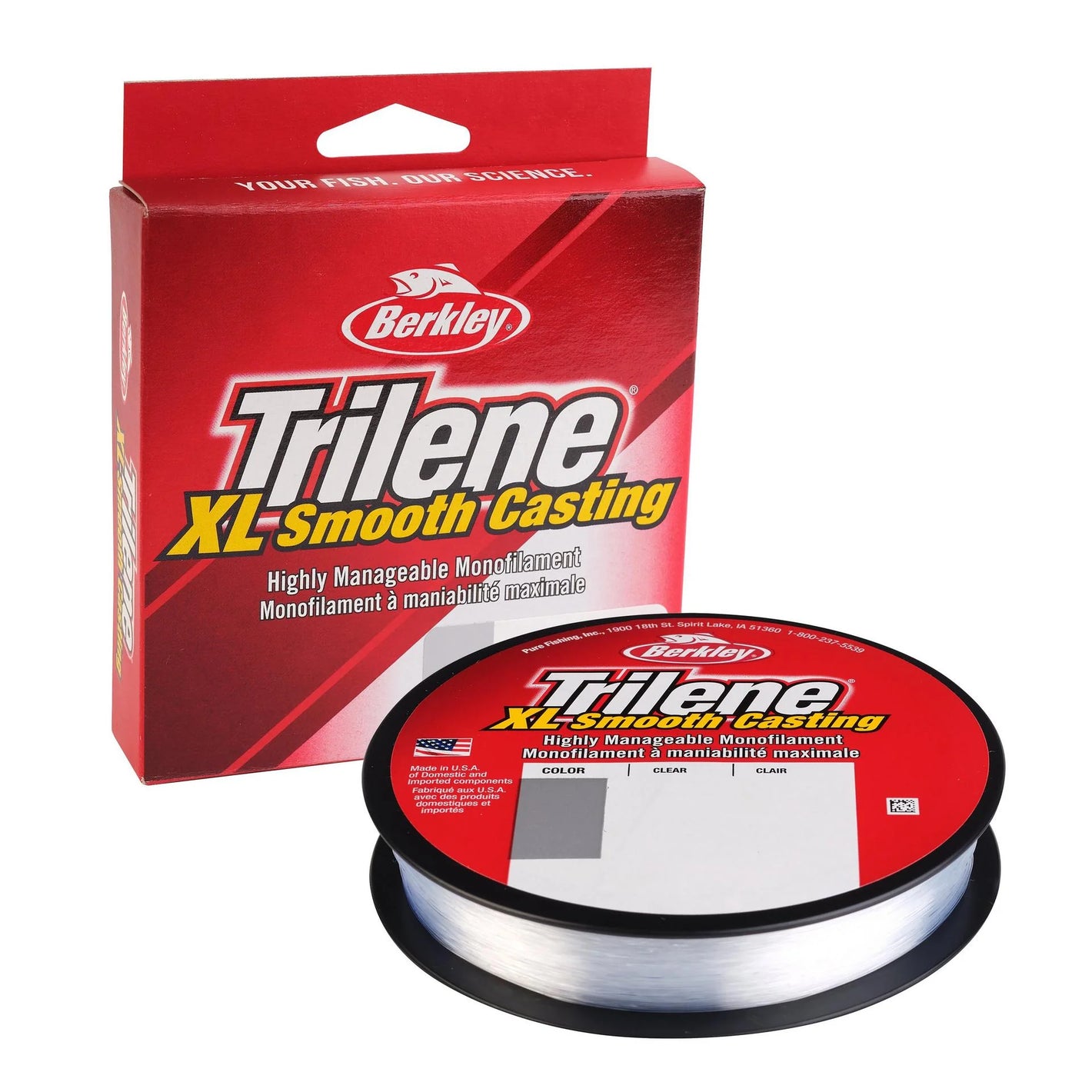 Berkley Trilene XL Smooth Casting Monofilament - 110yd