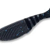 Yamamoto Paddle Tail Zako 4" - 021-Black w/Large Blue Flake